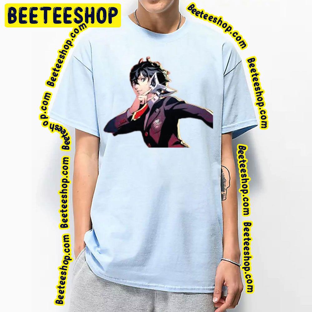 Ren Amamiya Persona 5 Royal Game Trending Unisex T-Shirt Ren Amamiya Persona 5 Royal Game Trending Unisex T-Shirt
