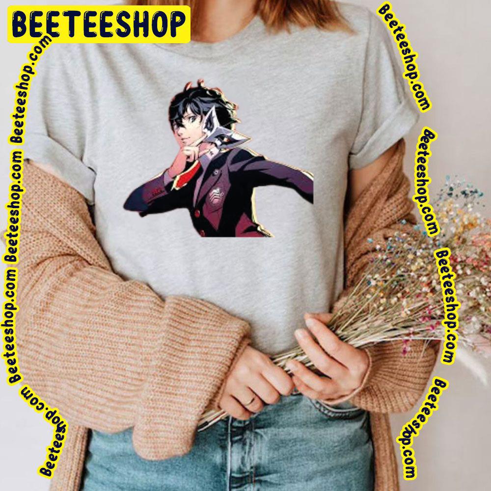 Ren Amamiya Persona 5 Royal Game Trending Unisex T-Shirt Ren Amamiya Persona 5 Royal Game Trending Unisex T-Shirt