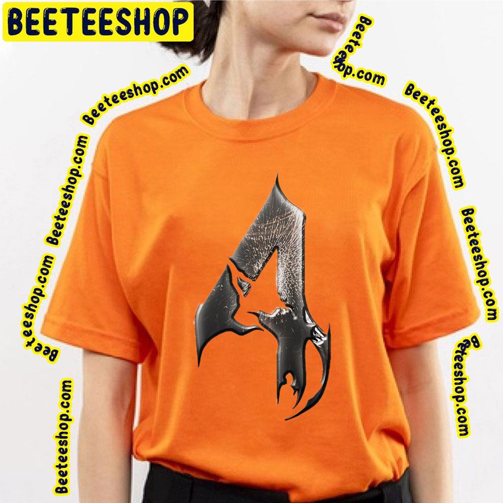 Resident Evil 4 Logo Trending Unisex T-Shirt Resident Evil 4 Logo Trending Unisex T-Shirt