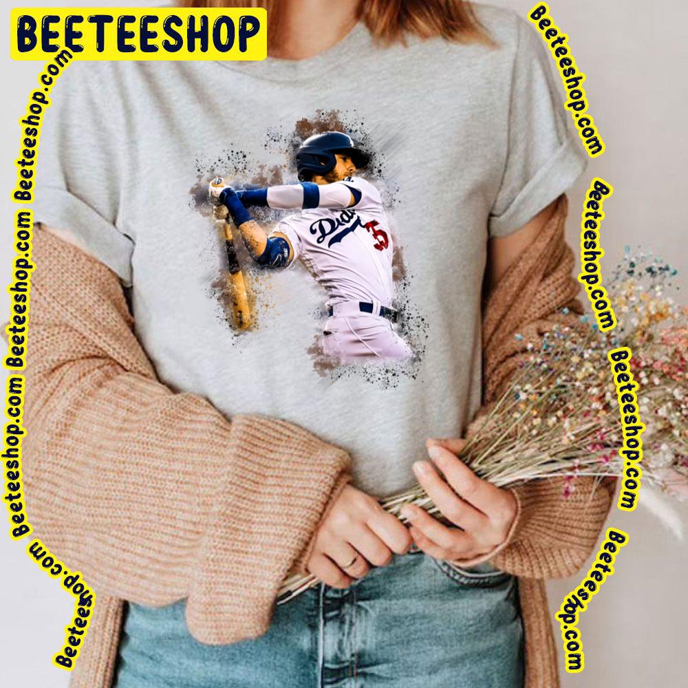Retro Color Cody Bellinger Art Baseball Trending Unisex T-Shirt Retro Color Cody Bellinger Art Baseball Trending Unisex T-Shirt