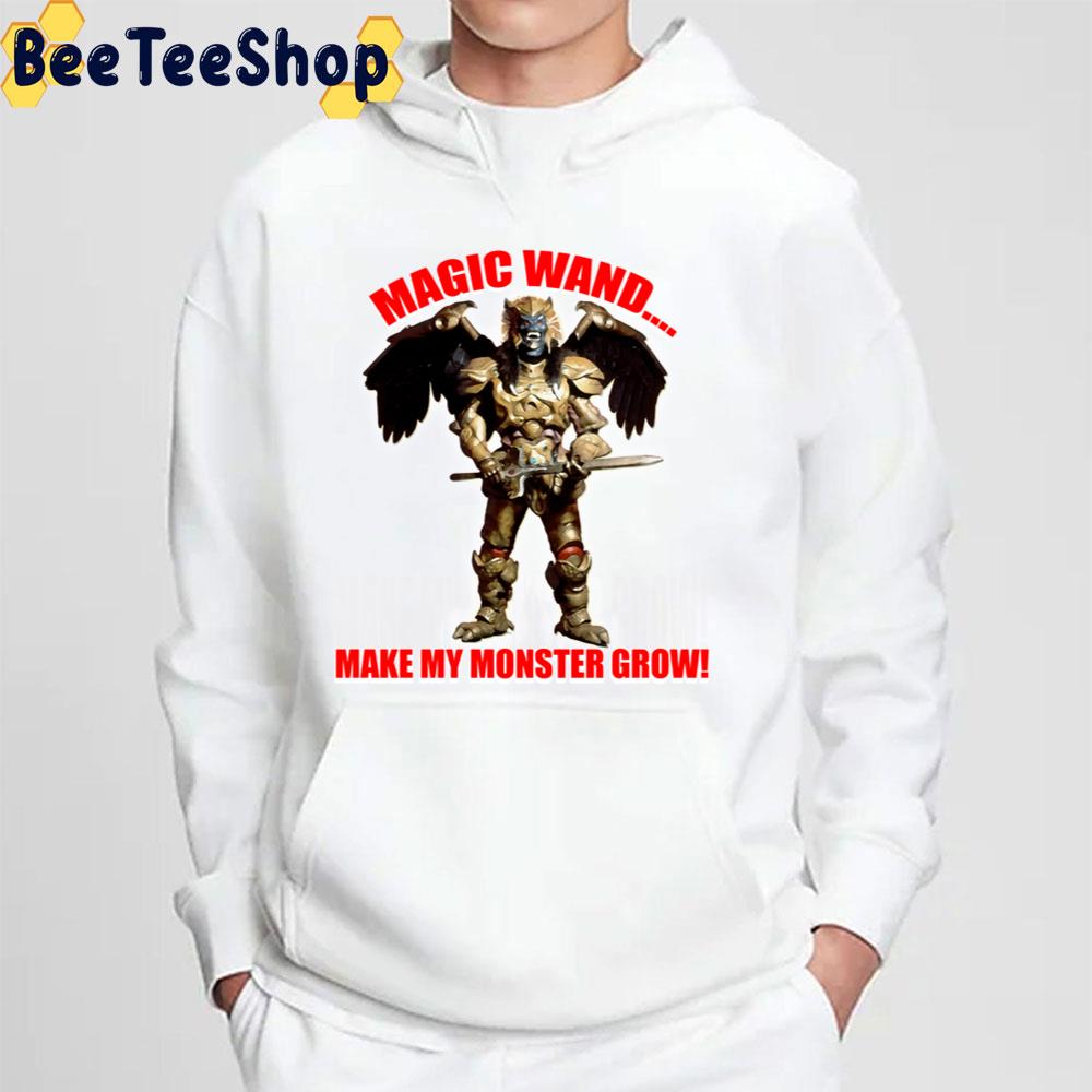 Retro Goldar Magic Wand Make My Monster Grow Villainous Tribute Trending Unisex Sweatshirt Retro Goldar Magic Wand Make My Monster Grow Villainous Tribute Trending Unisex Sweatshirt