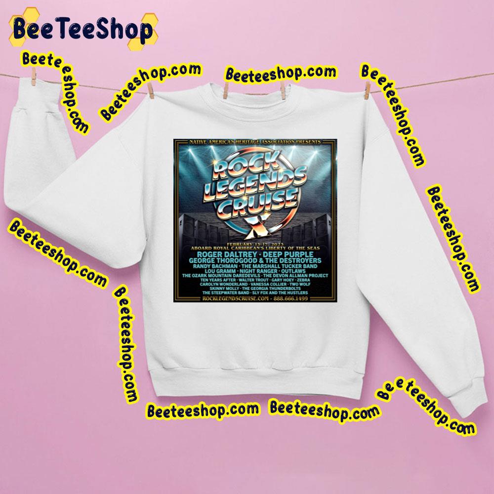 Rock Legends Cruise 2023 Trending Unisex Sweatshirt Rock Legends Cruise 2023 Trending Unisex Sweatshirt