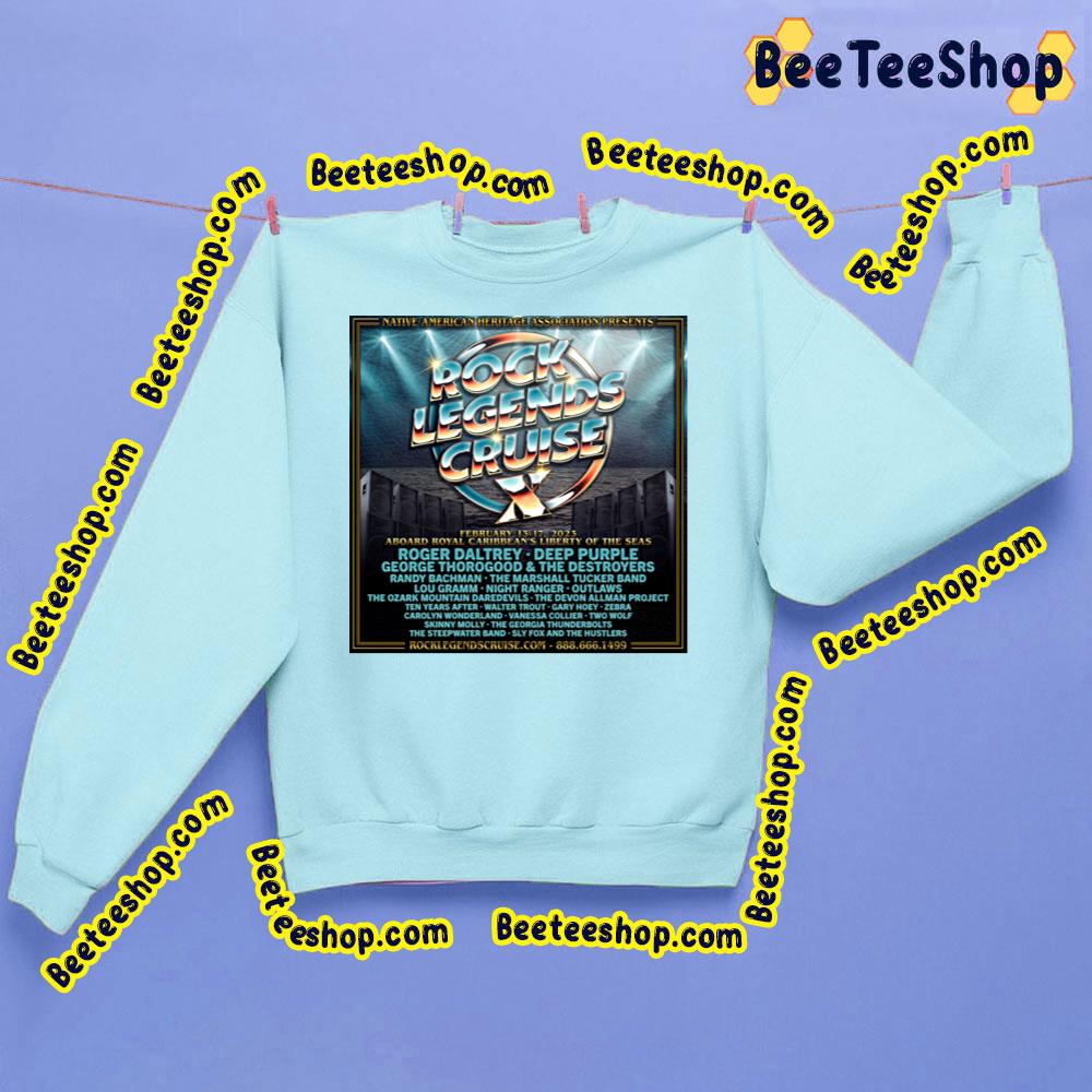 Rock Legends Cruise 2023 Trending Unisex Sweatshirt Rock Legends Cruise 2023 Trending Unisex Sweatshirt