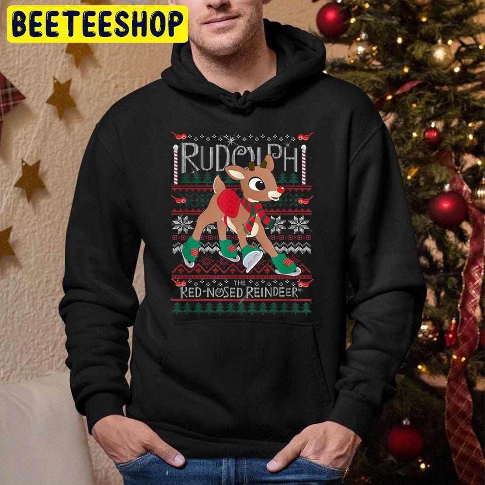 Rudolph The Red Nosed Reindeer Christmas Trending Unisex Hoodie Rudolph The Red Nosed Reindeer Christmas Trending Unisex Hoodie