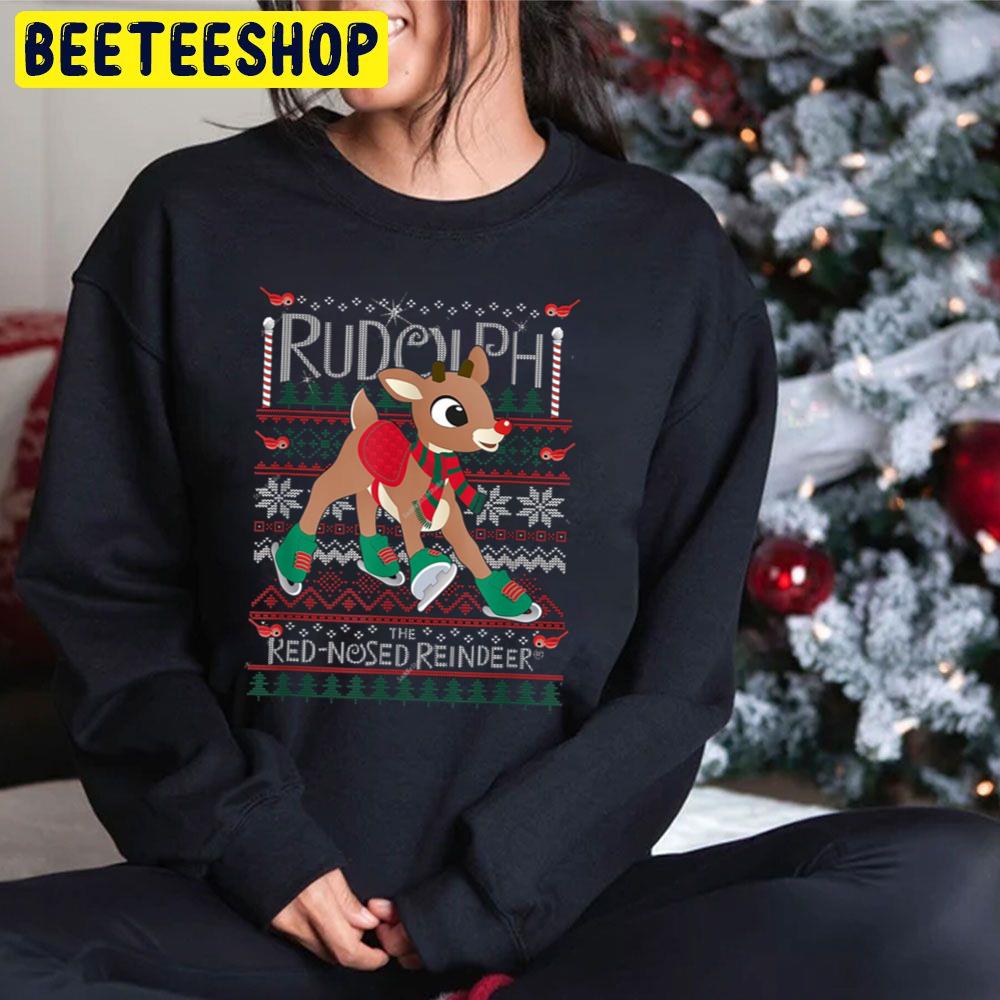 Rudolph The Red Nosed Reindeer Christmas Trending Unisex Hoodie Rudolph The Red Nosed Reindeer Christmas Trending Unisex Hoodie