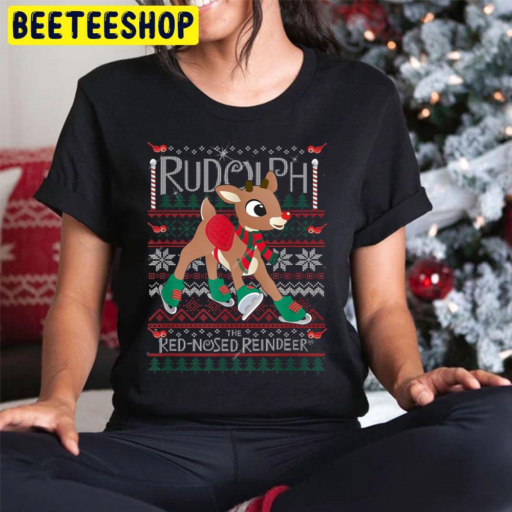 Rudolph The Red Nosed Reindeer Christmas Trending Unisex Hoodie Rudolph The Red Nosed Reindeer Christmas Trending Unisex Hoodie