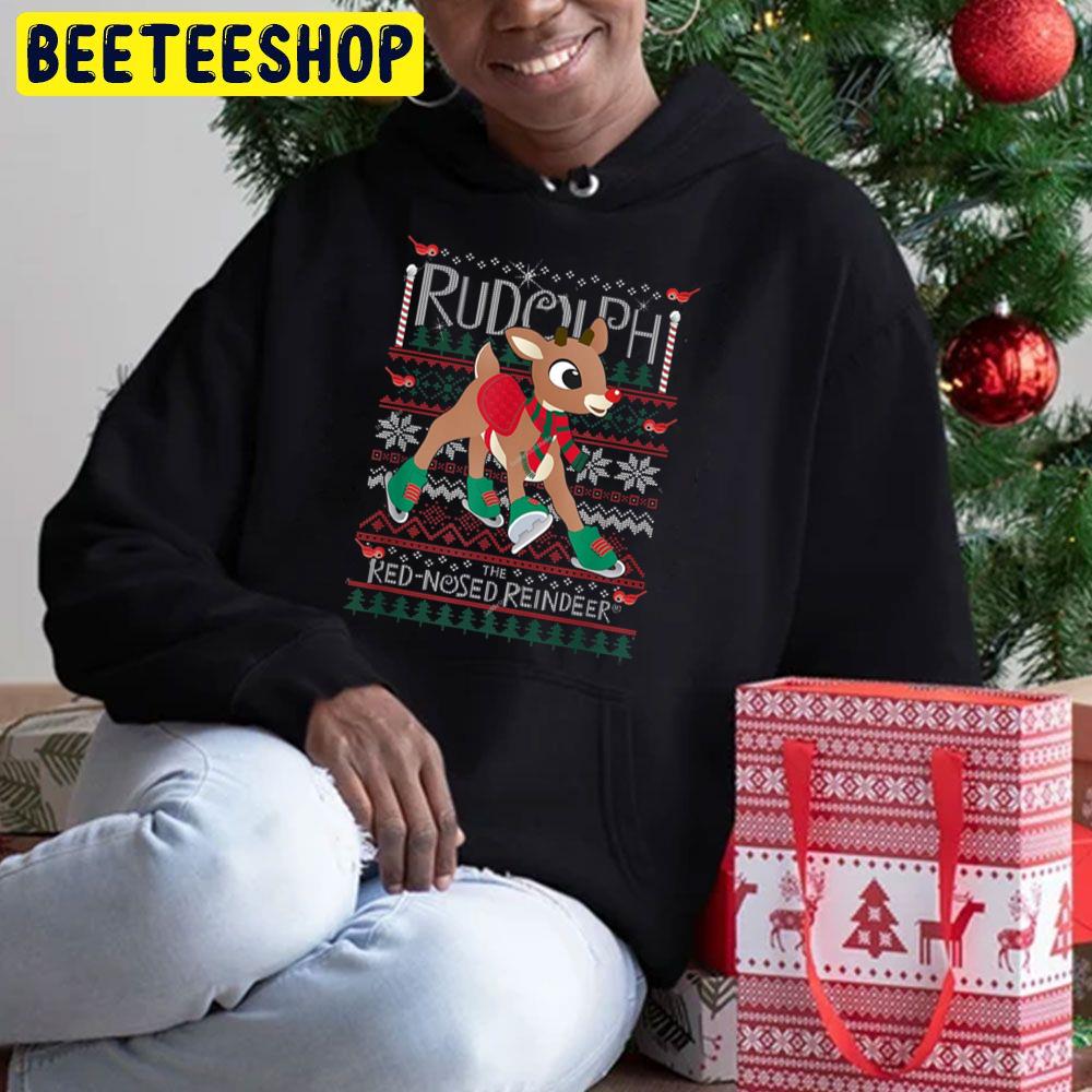Rudolph The Red Nosed Reindeer Christmas Trending Unisex Hoodie Rudolph The Red Nosed Reindeer Christmas Trending Unisex Hoodie