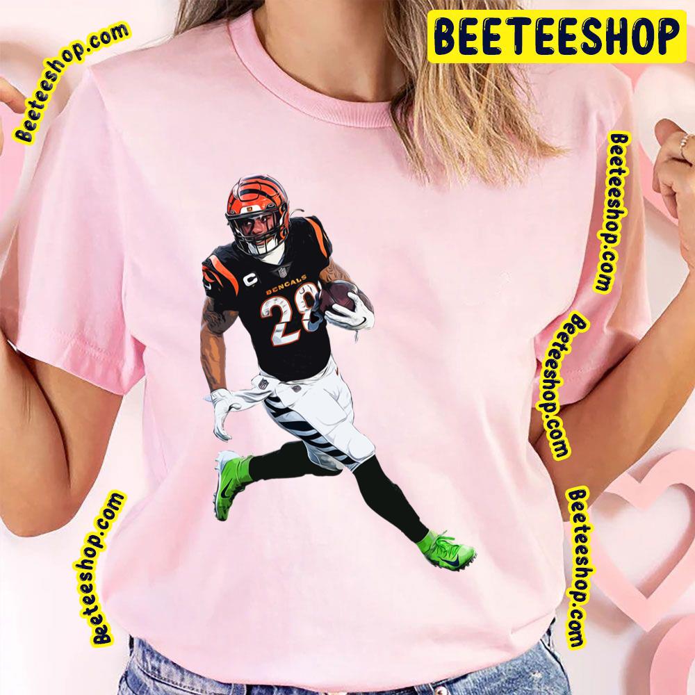 Run The Ball Joe Mixon Colorful Art Vintage Football Trending Unisex T-Shirt Run The Ball Joe Mixon Colorful Art Vintage Football Trending Unisex T-Shirt