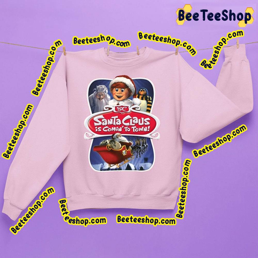 Santa Claus Is Coming To Town (1970) Unisex Shirt Santa Claus Is Coming To Town (1970) Unisex Shirt