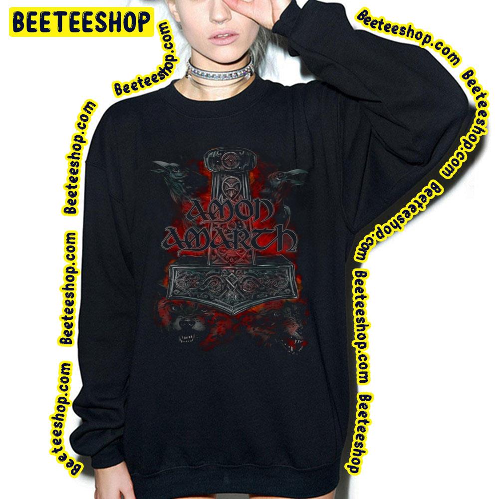 Scary Art Of Amon Amarth Vintage Retro Trending Unisex Sweatshirt Scary Art Of Amon Amarth Vintage Retro Trending Unisex Sweatshirt