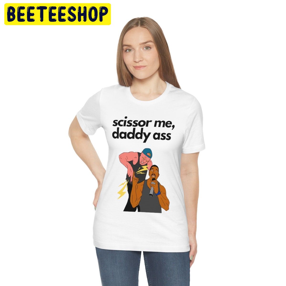 Scissor Me, Daddy Ass Graphic Trending Unisex Shirt Scissor Me, Daddy Ass Graphic Trending Unisex Shirt