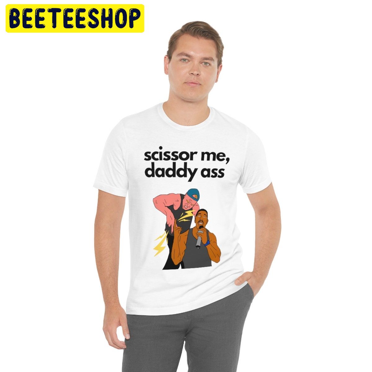 Scissor Me, Daddy Ass Graphic Trending Unisex Shirt Scissor Me, Daddy Ass Graphic Trending Unisex Shirt