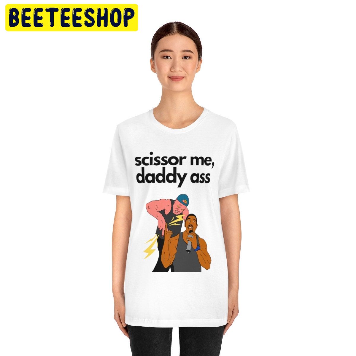 Scissor Me, Daddy Ass Graphic Trending Unisex Shirt Scissor Me, Daddy Ass Graphic Trending Unisex Shirt