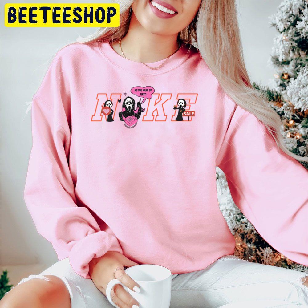 Scream No You Hang Up Pink Nike Logo Trending Unisex Hoodie Scream No You Hang Up Pink Nike Logo Trending Unisex Hoodie