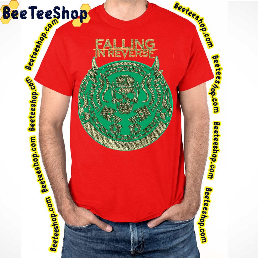 Skull Art Falling In Revrese Music For Fans With Love Trending Unisex T-Shirt Skull Art Falling In Revrese Music For Fans With Love Trending Unisex T-Shirt