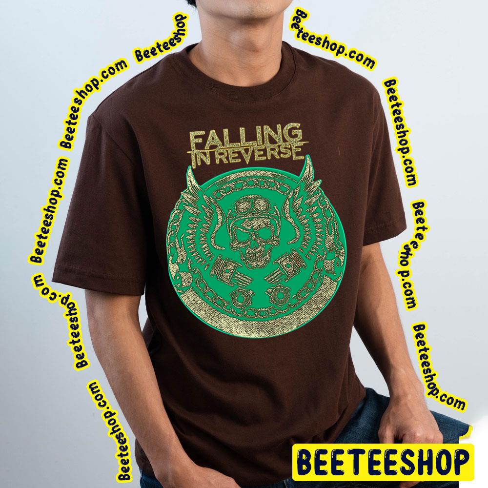 Skull Art Falling In Revrese Music For Fans With Love Trending Unisex T-Shirt Skull Art Falling In Revrese Music For Fans With Love Trending Unisex T-Shirt