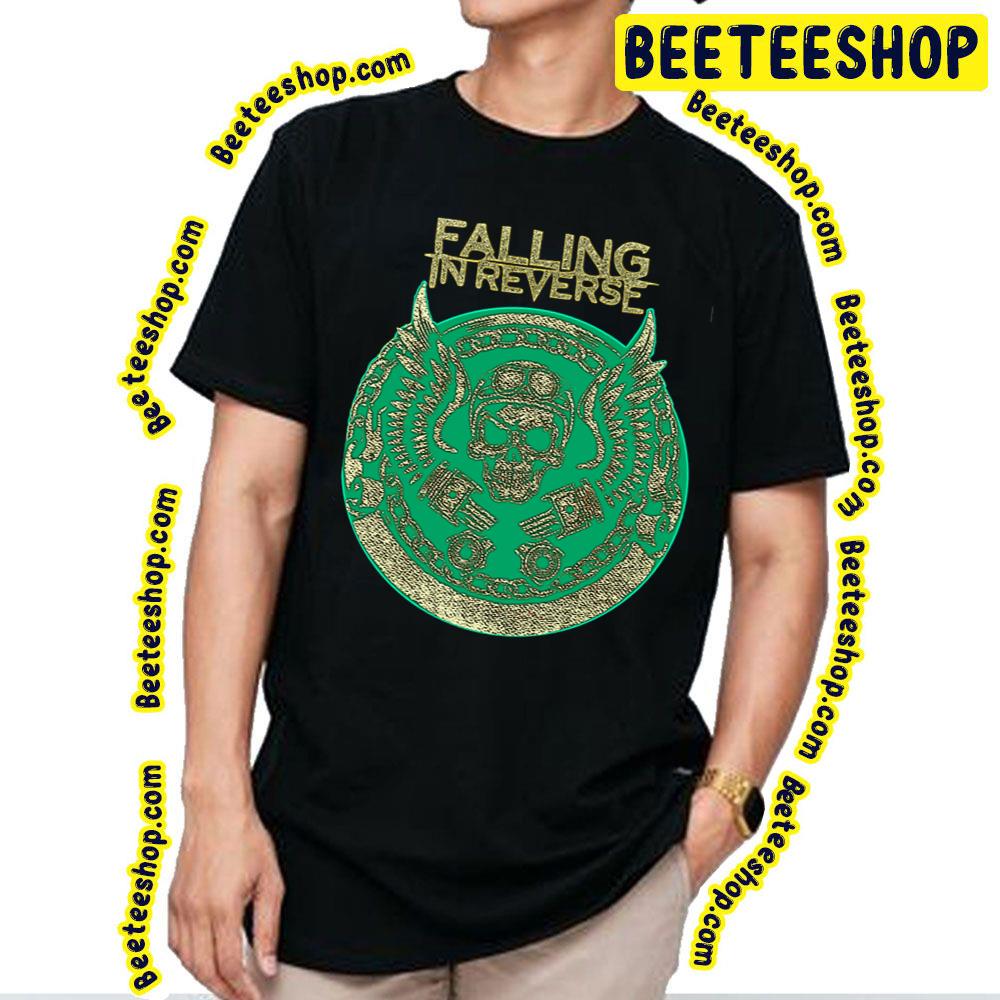 Skull Art Falling In Revrese Music For Fans With Love Trending Unisex T-Shirt Skull Art Falling In Revrese Music For Fans With Love Trending Unisex T-Shirt