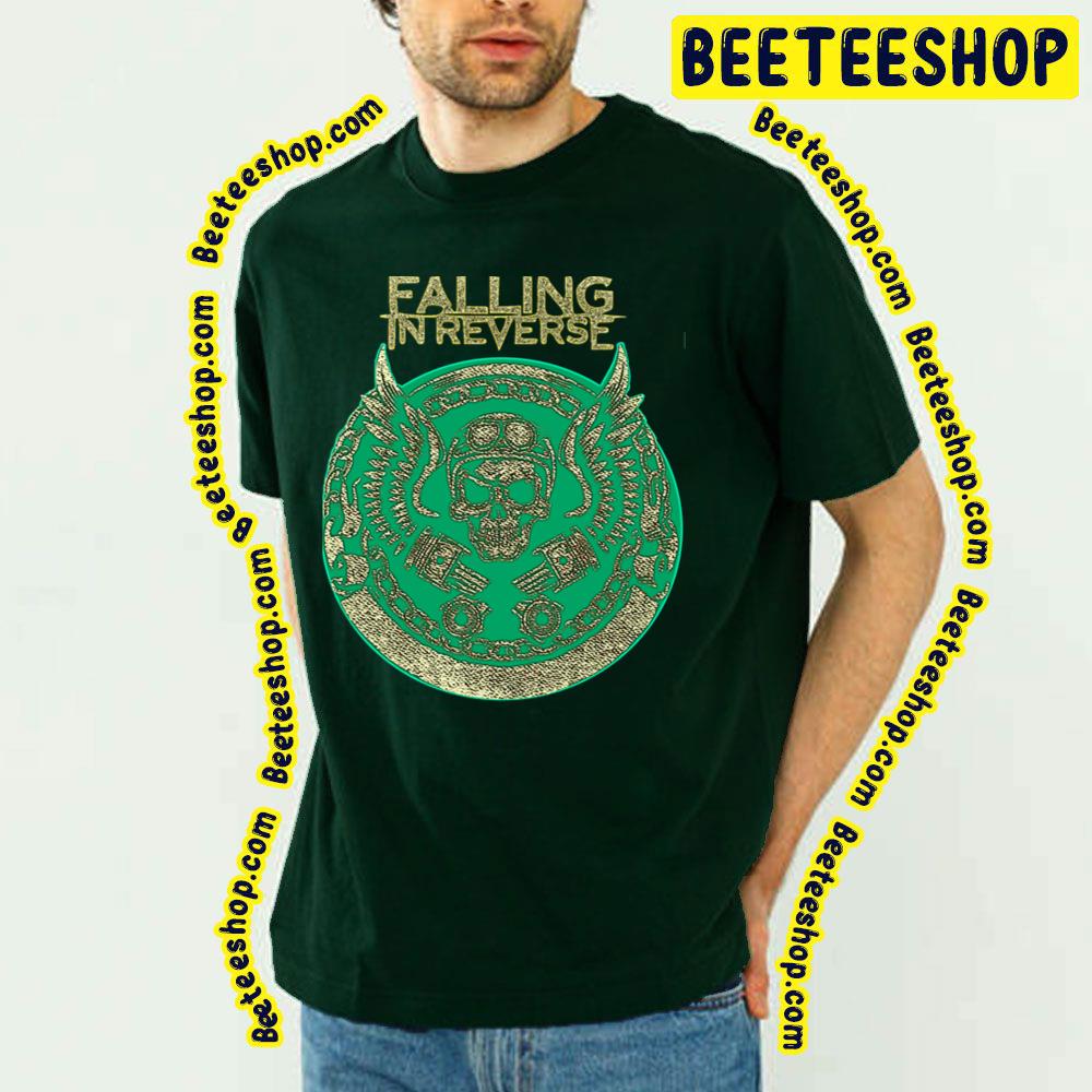 Skull Art Falling In Revrese Music For Fans With Love Trending Unisex T-Shirt Skull Art Falling In Revrese Music For Fans With Love Trending Unisex T-Shirt