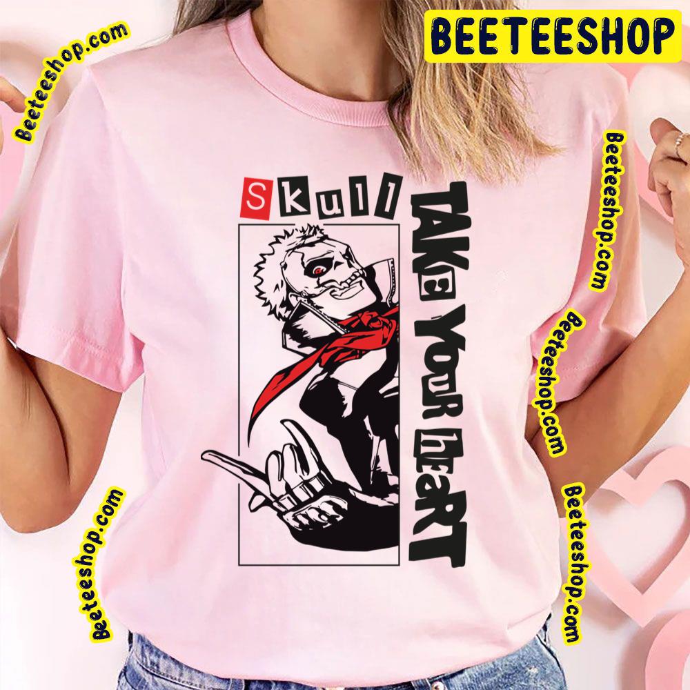 Skull Persona 5 Trending Unisex T-Shirt Skull Persona 5 Trending Unisex T-Shirt