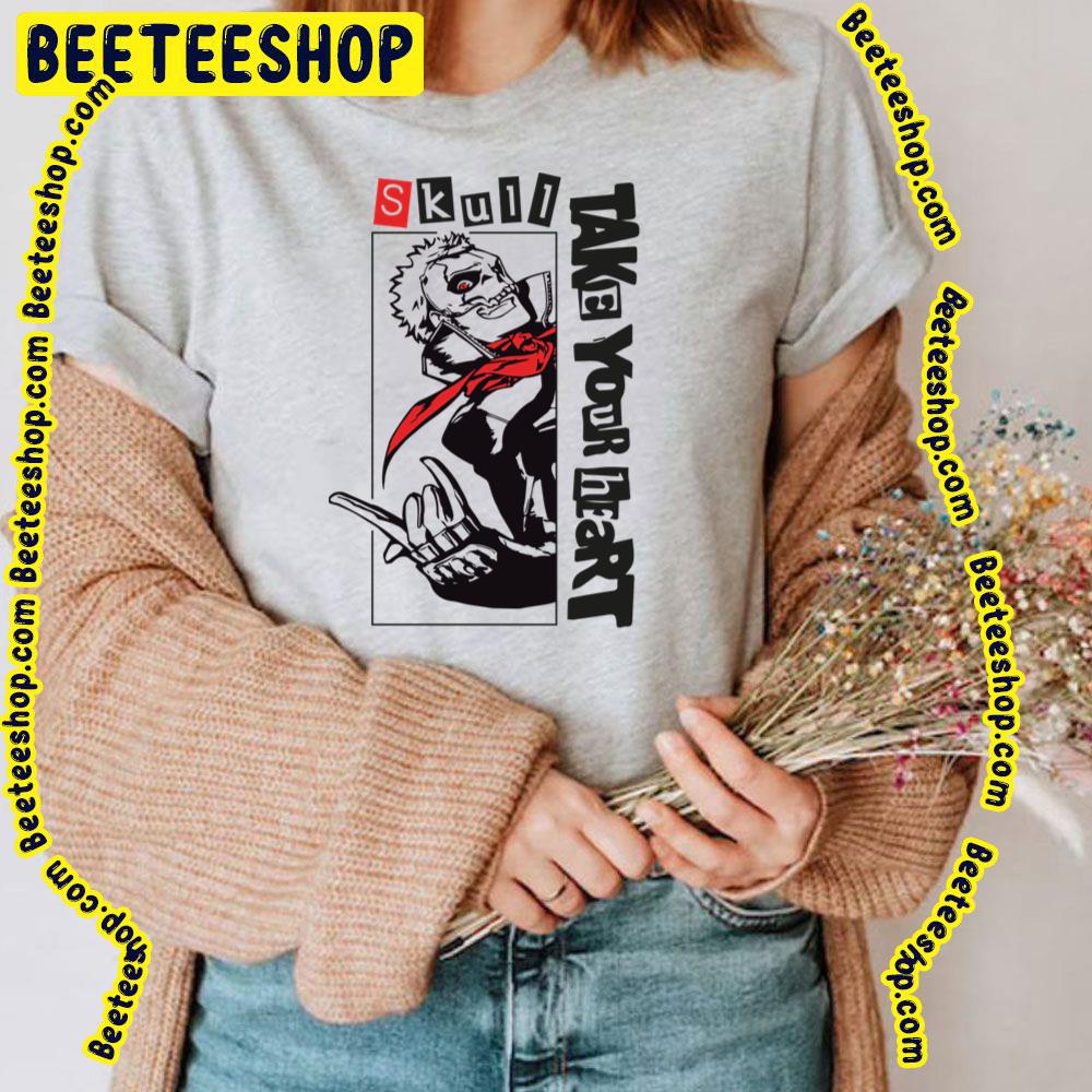 Skull Persona 5 Trending Unisex T-Shirt Skull Persona 5 Trending Unisex T-Shirt