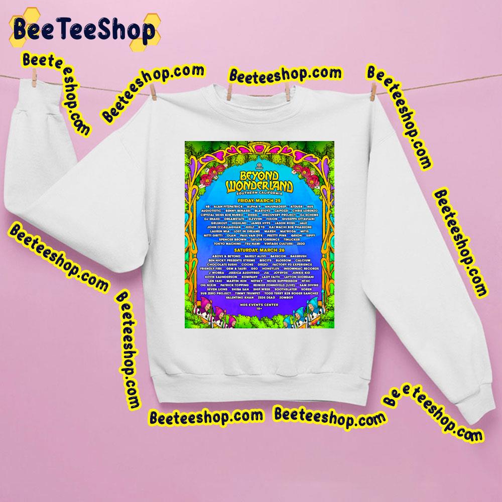 Southern California Beyond Wonderland 2023 Trending Unisex Sweatshirt Southern California Beyond Wonderland 2023 Trending Unisex Sweatshirt
