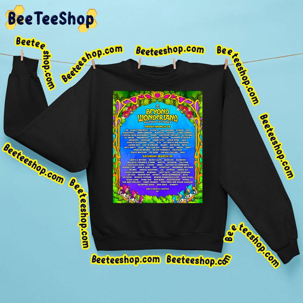 Southern California Beyond Wonderland 2023 Trending Unisex Sweatshirt Southern California Beyond Wonderland 2023 Trending Unisex Sweatshirt