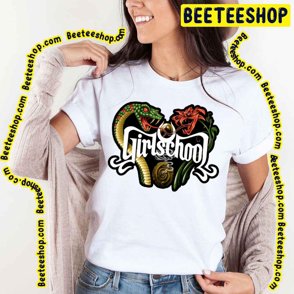Speeding Down The Motorway Girlschool Snake Trending Unisex T-Shirt Speeding Down The Motorway Girlschool Snake Trending Unisex T-Shirt