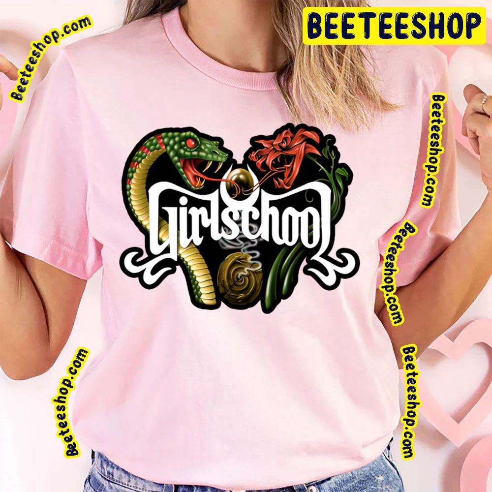 Speeding Down The Motorway Girlschool Snake Trending Unisex T-Shirt Speeding Down The Motorway Girlschool Snake Trending Unisex T-Shirt