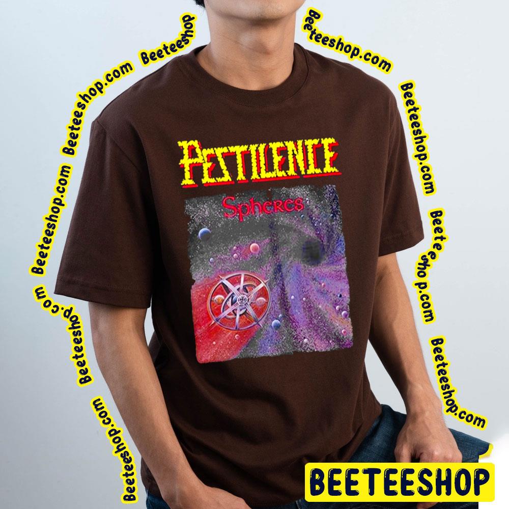 Spheres Pestilence Graphic Vintage Art Trending Unisex T-Shirt Spheres Pestilence Graphic Vintage Art Trending Unisex T-Shirt