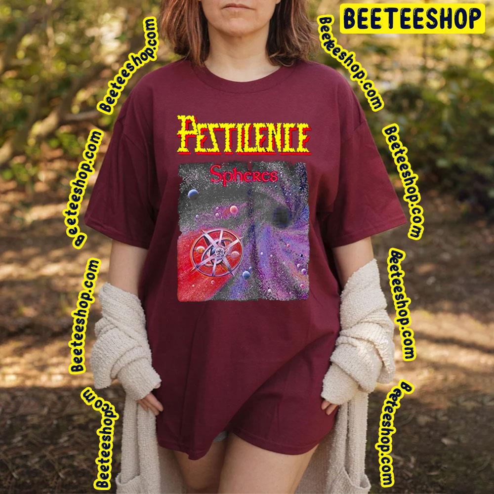 Spheres Pestilence Graphic Vintage Art Trending Unisex T-Shirt Spheres Pestilence Graphic Vintage Art Trending Unisex T-Shirt