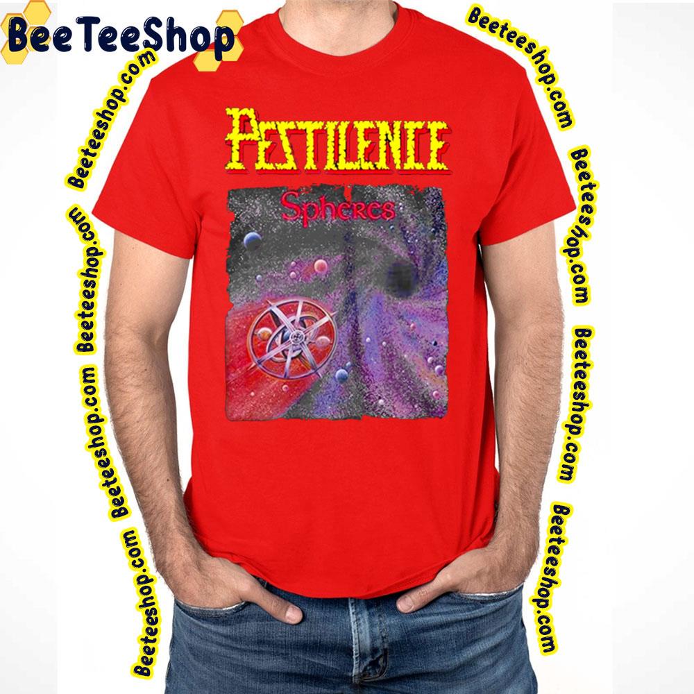 Spheres Pestilence Graphic Vintage Art Trending Unisex T-Shirt Spheres Pestilence Graphic Vintage Art Trending Unisex T-Shirt