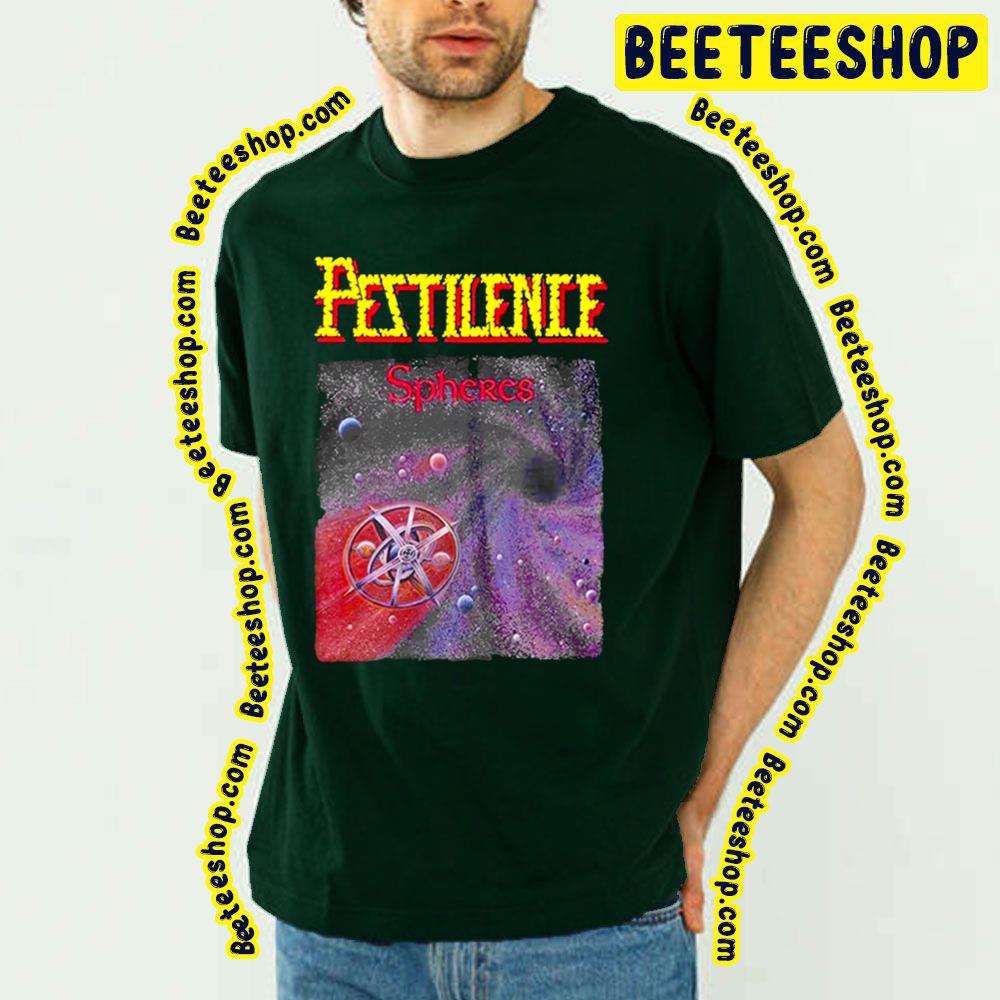 Spheres Pestilence Graphic Vintage Art Trending Unisex T-Shirt Spheres Pestilence Graphic Vintage Art Trending Unisex T-Shirt