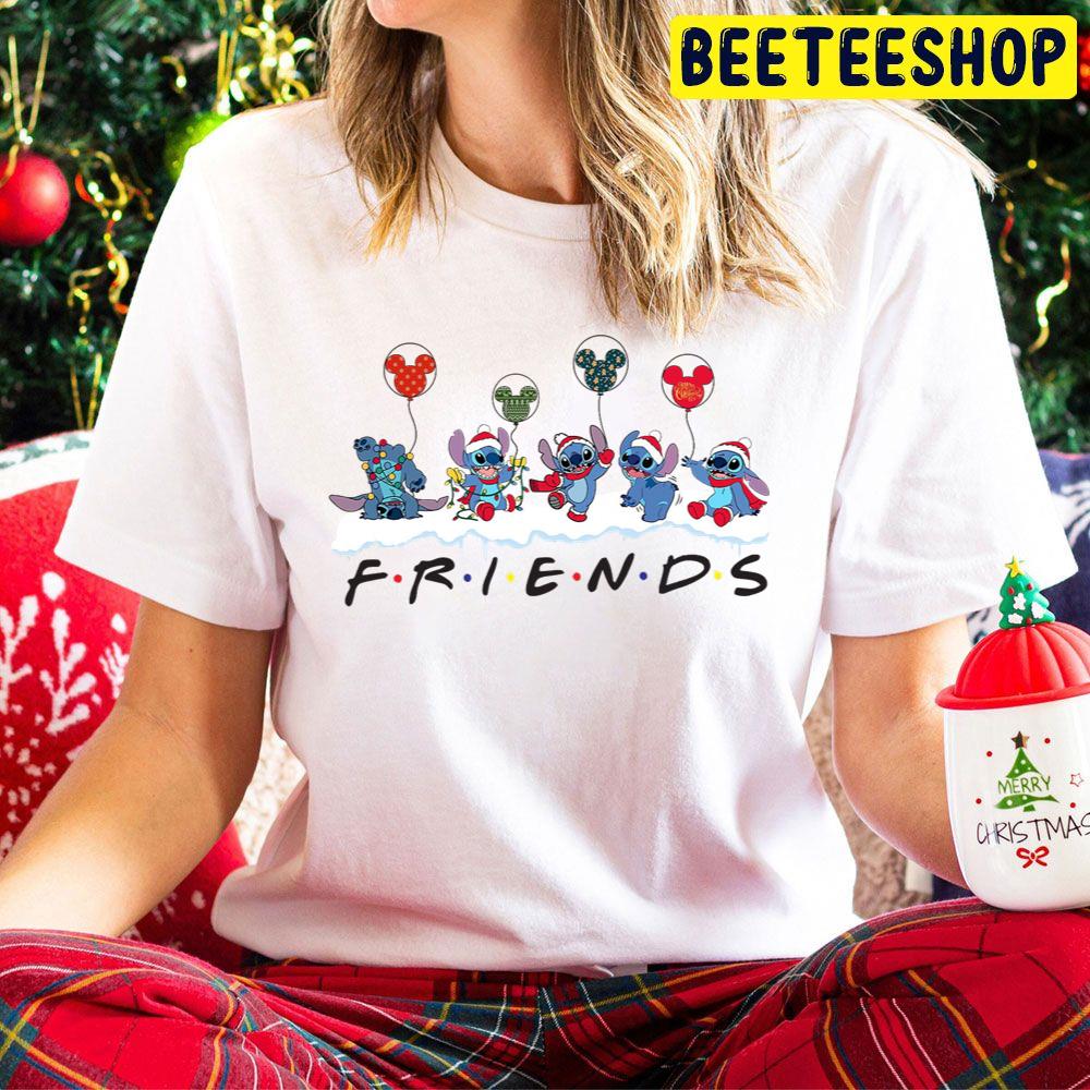 Stitch Friends Christmas Trending Unisex Hoodie Stitch Friends Christmas Trending Unisex Hoodie