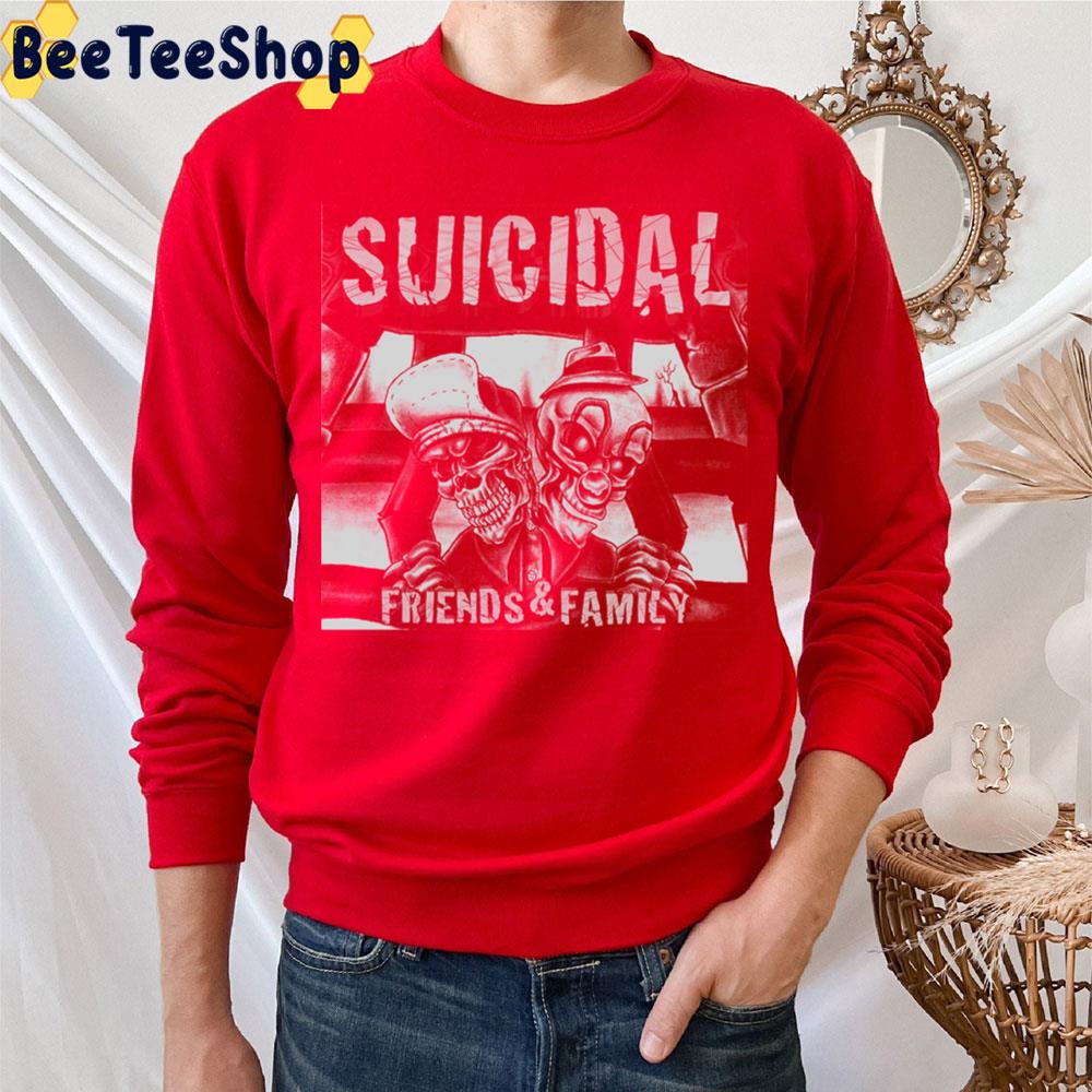 Suicidal Tendencies Skull Friends And Family Trending Unisex T-Shirt Suicidal Tendencies Skull Friends And Family Trending Unisex T-Shirt