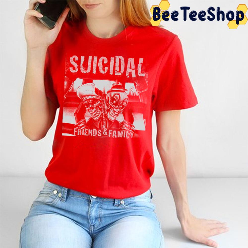 Suicidal Tendencies Skull Friends And Family Trending Unisex T-Shirt Suicidal Tendencies Skull Friends And Family Trending Unisex T-Shirt