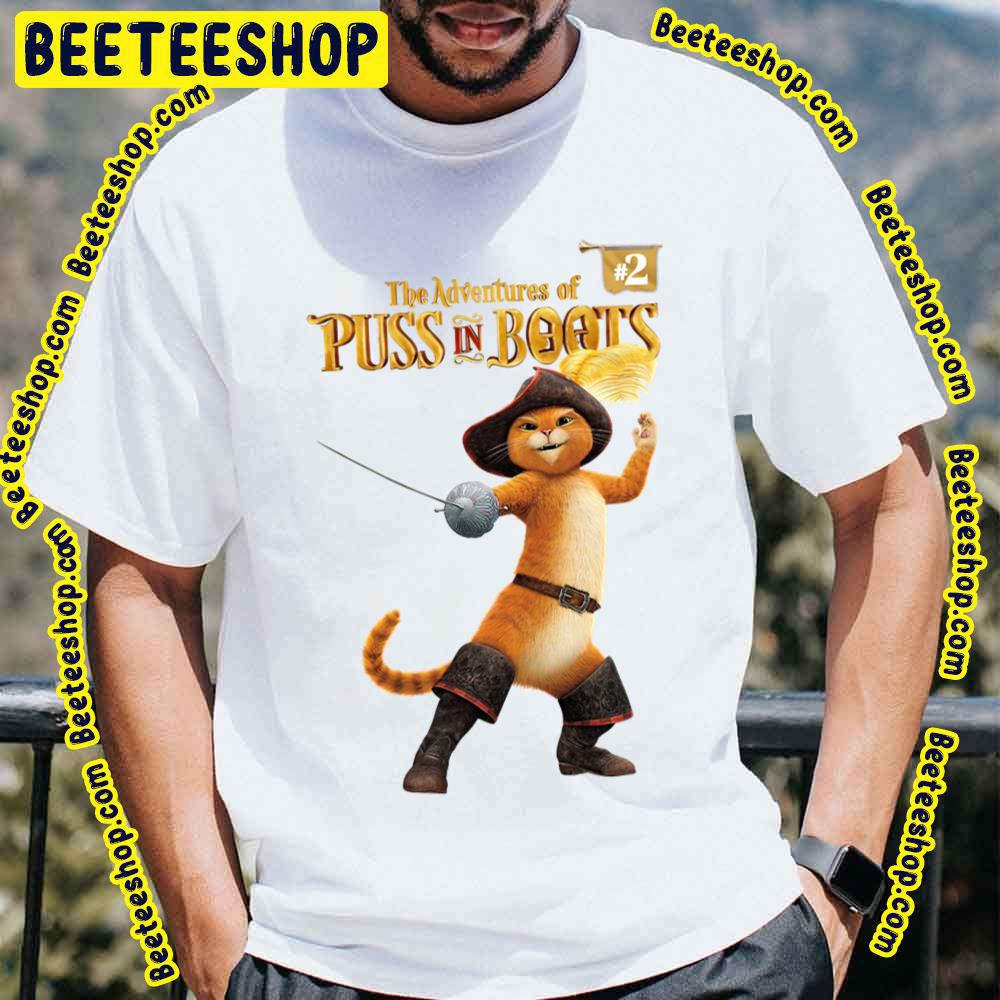 The Adventures Of Puss In Boots Musketeers Cat Cute Art Trending Unisex T-Shirt The Adventures Of Puss In Boots Musketeers Cat Cute Art Trending Unisex T-Shirt