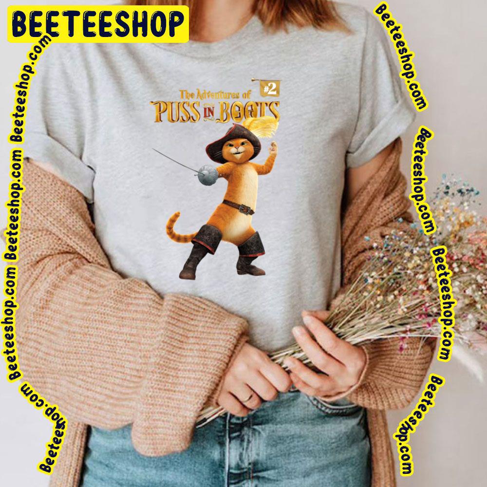 The Adventures Of Puss In Boots Musketeers Cat Cute Art Trending Unisex T-Shirt The Adventures Of Puss In Boots Musketeers Cat Cute Art Trending Unisex T-Shirt