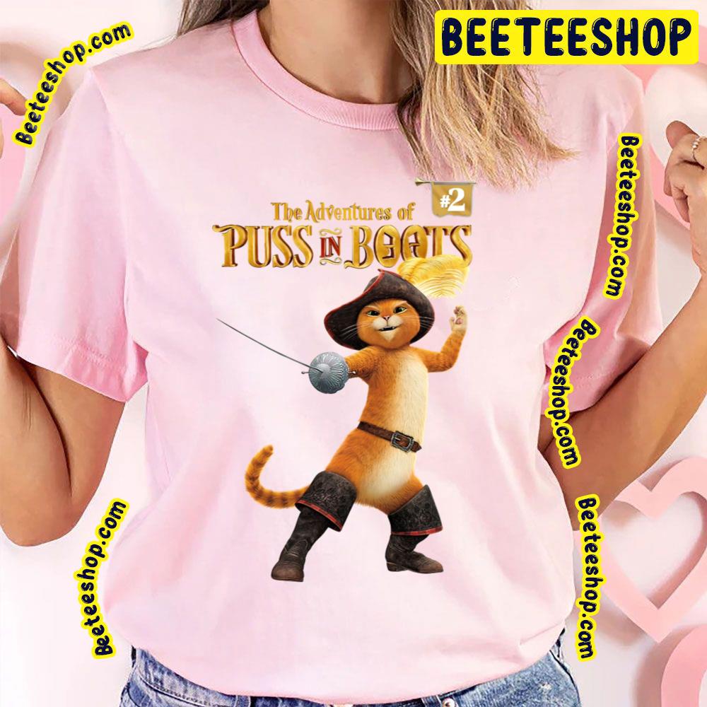 The Adventures Of Puss In Boots Musketeers Cat Cute Art Trending Unisex T-Shirt The Adventures Of Puss In Boots Musketeers Cat Cute Art Trending Unisex T-Shirt
