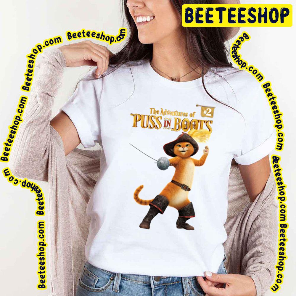 The Adventures Of Puss In Boots Musketeers Cat Cute Art Trending Unisex T-Shirt The Adventures Of Puss In Boots Musketeers Cat Cute Art Trending Unisex T-Shirt
