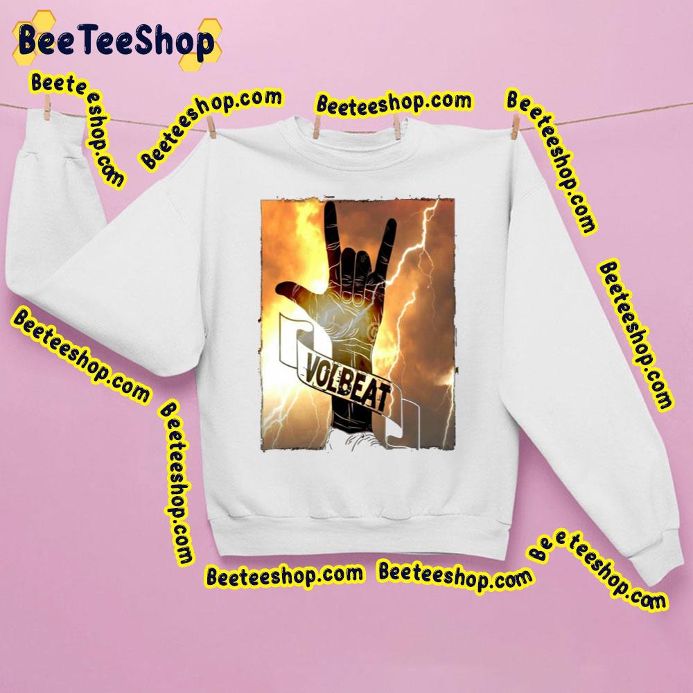 The Bess Volbeat Hand With Thunder Trending Unisex Sweatshirt The Bess Volbeat Hand With Thunder Trending Unisex Sweatshirt