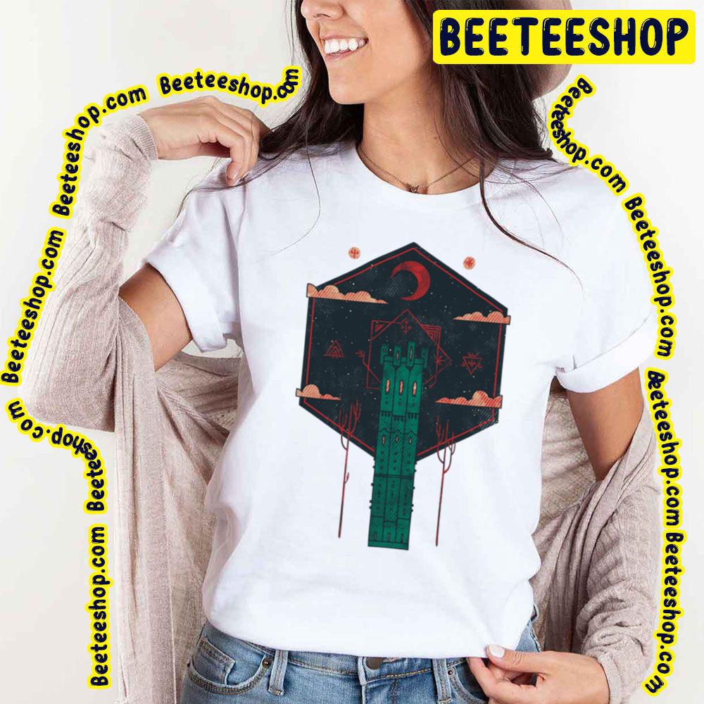 The Crimson Tower Graphic Art Trending Unisex T-Shirt The Crimson Tower Graphic Art Trending Unisex T-Shirt