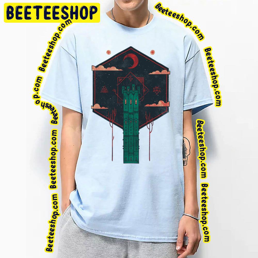 The Crimson Tower Graphic Art Trending Unisex T-Shirt The Crimson Tower Graphic Art Trending Unisex T-Shirt