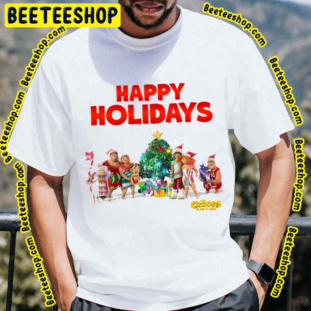 The Croods A New Age Happy Christmas Unisex Shirt The Croods A New Age Happy Christmas Unisex Shirt