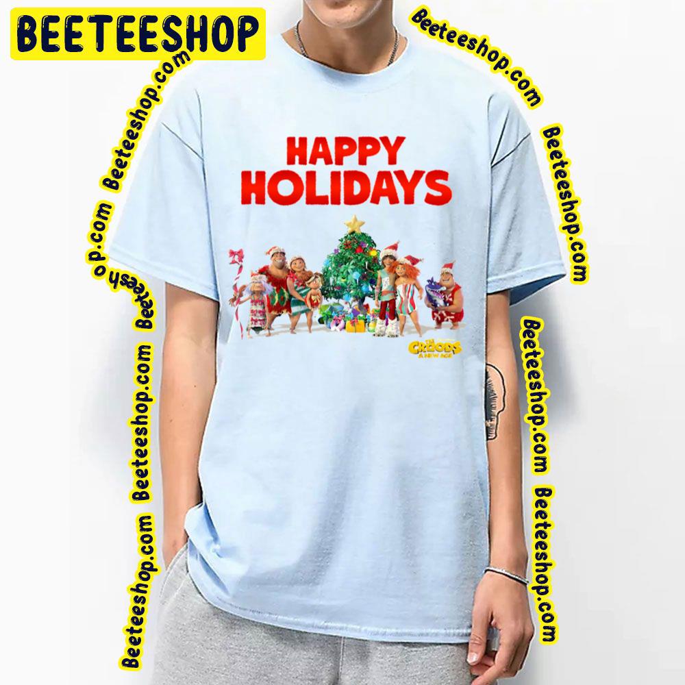 The Croods A New Age Happy Christmas Unisex Shirt The Croods A New Age Happy Christmas Unisex Shirt