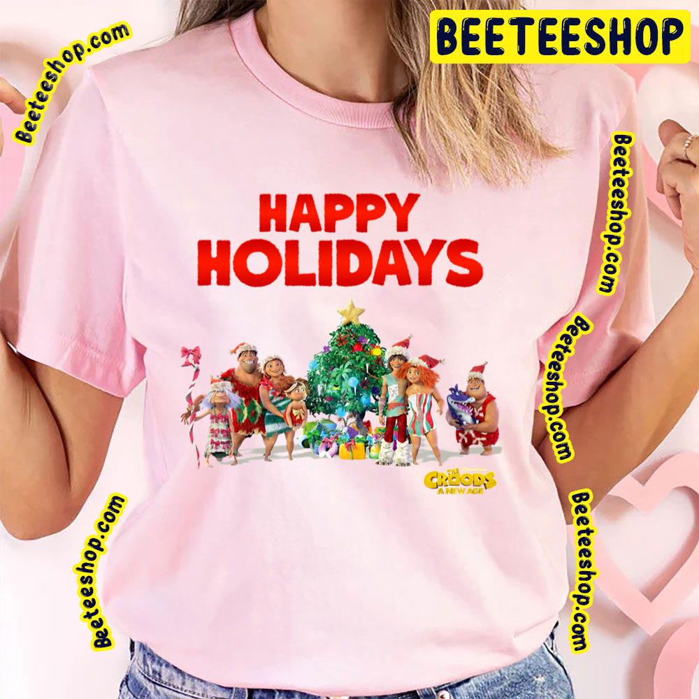The Croods A New Age Happy Christmas Unisex Shirt The Croods A New Age Happy Christmas Unisex Shirt