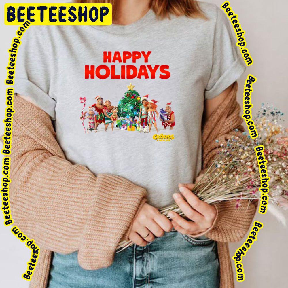 The Croods A New Age Happy Christmas Unisex Shirt The Croods A New Age Happy Christmas Unisex Shirt