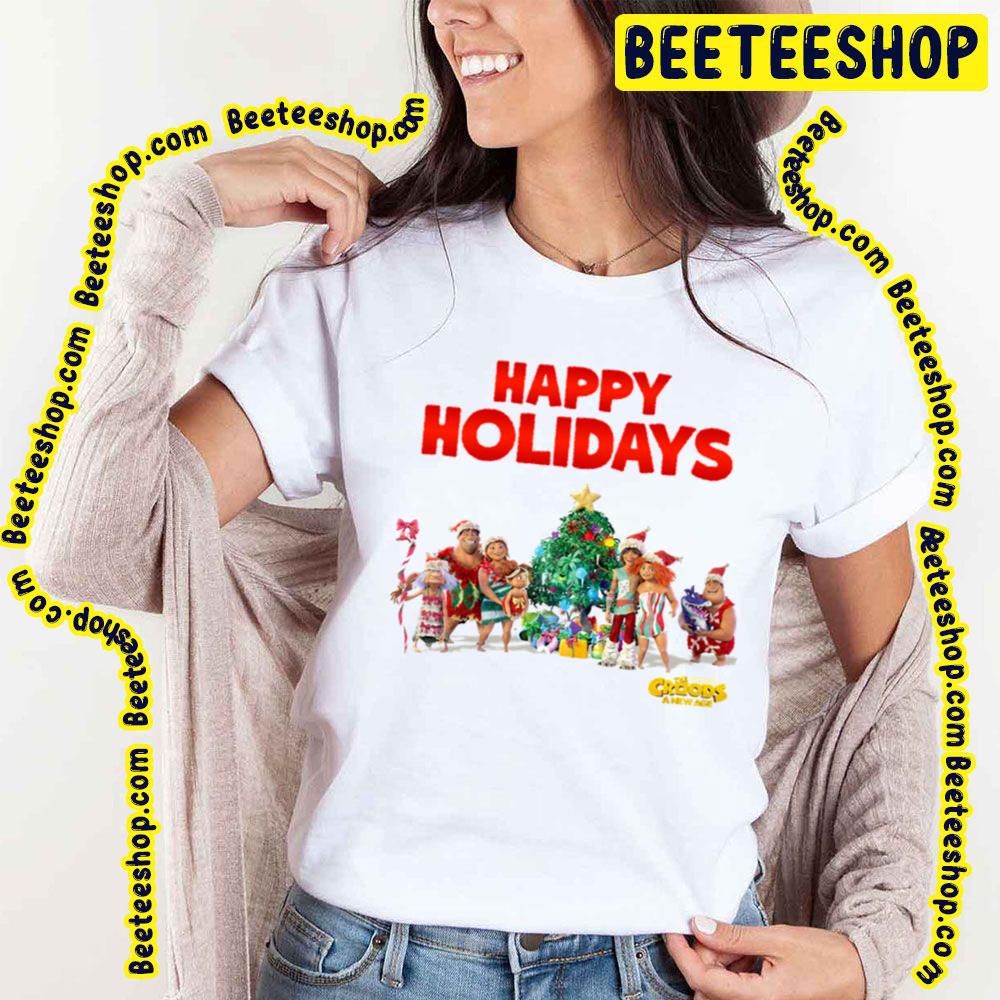 The Croods A New Age Happy Christmas Unisex Shirt The Croods A New Age Happy Christmas Unisex Shirt