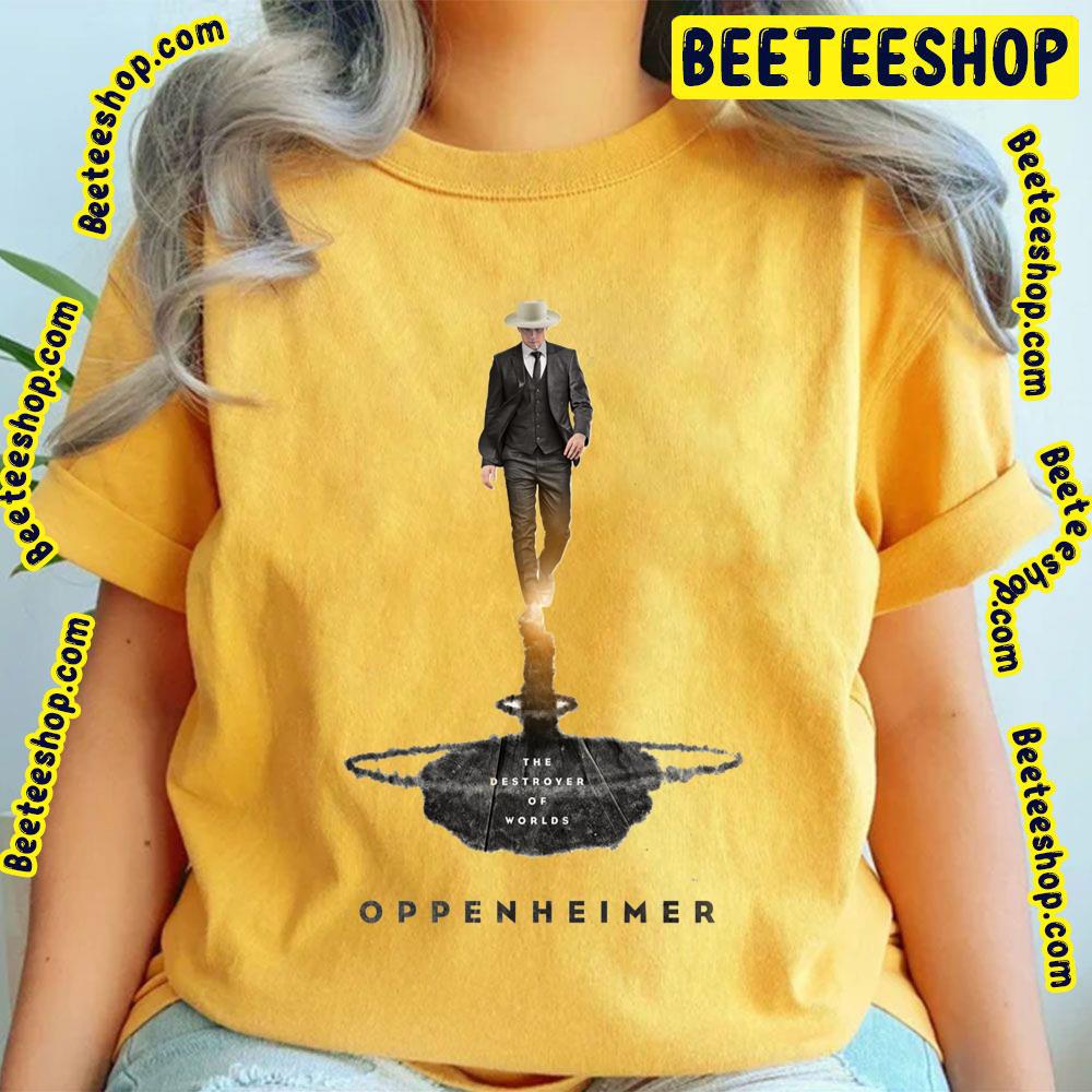 The Destroyer Of World Oppenheimer 2023 Movie Trending Unisex Shirt The Destroyer Of World Oppenheimer 2023 Movie Trending Unisex Shirt