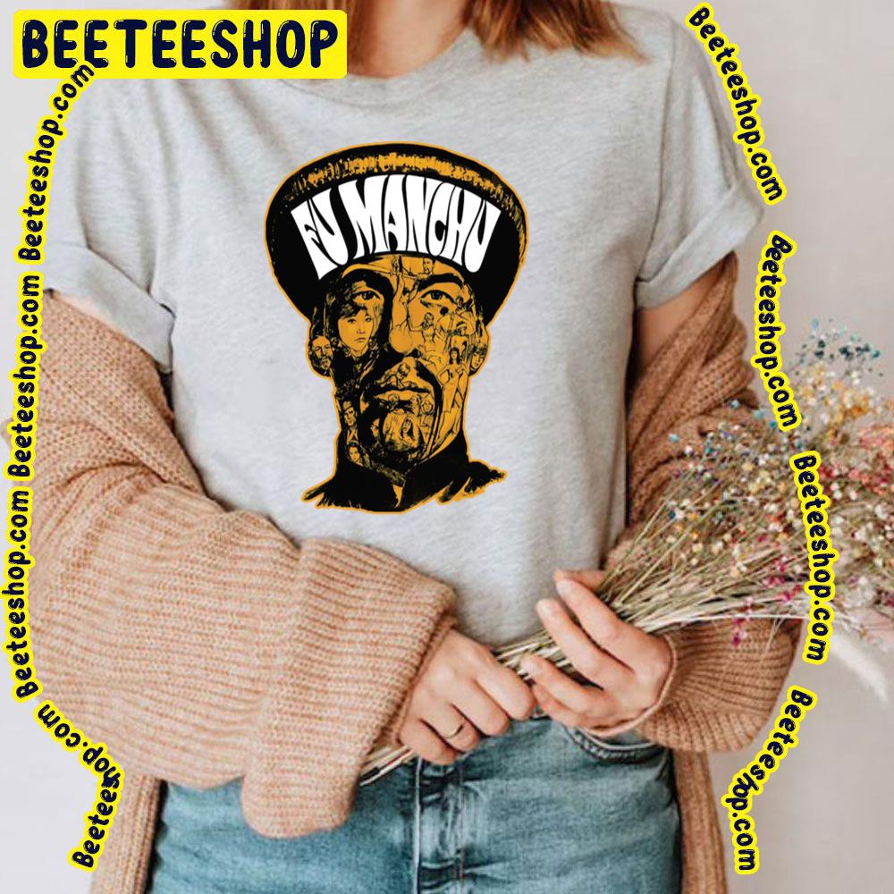 The Fu Manchu Artwork Trending Unisex T-Shirt The Fu Manchu Artwork Trending Unisex T-Shirt