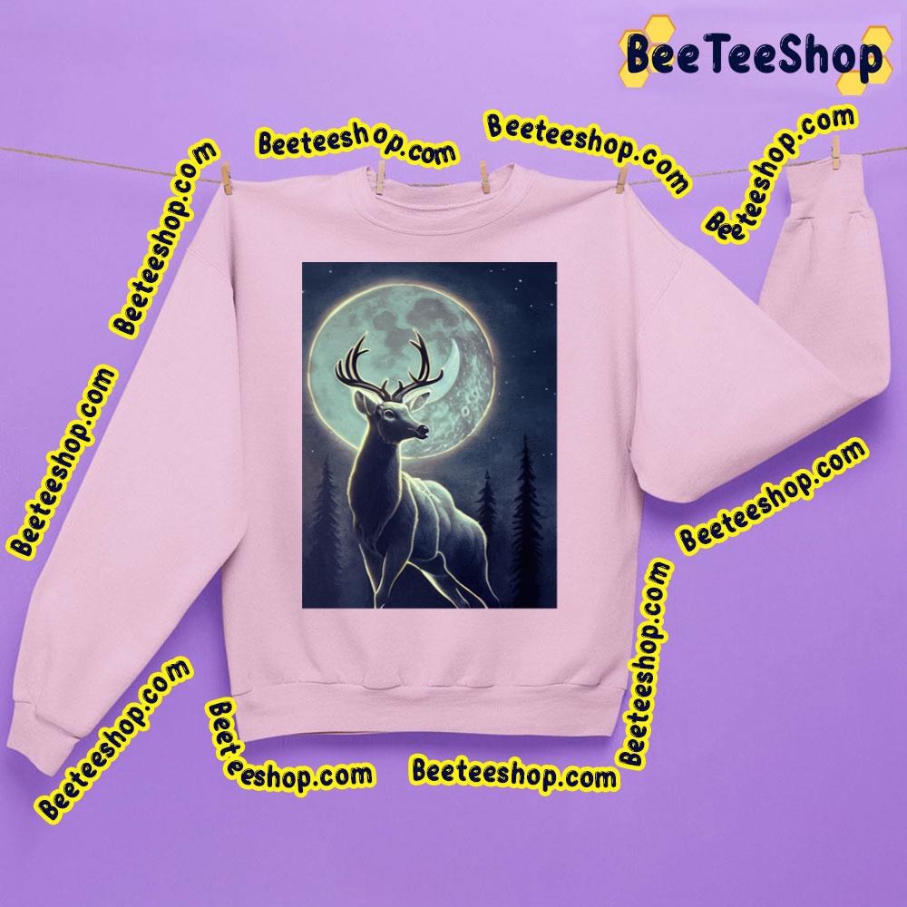The King Of Forest Vintage Mystic And Big Moon Trending Unisex Sweatshirt The King Of Forest Vintage Mystic And Big Moon Trending Unisex Sweatshirt